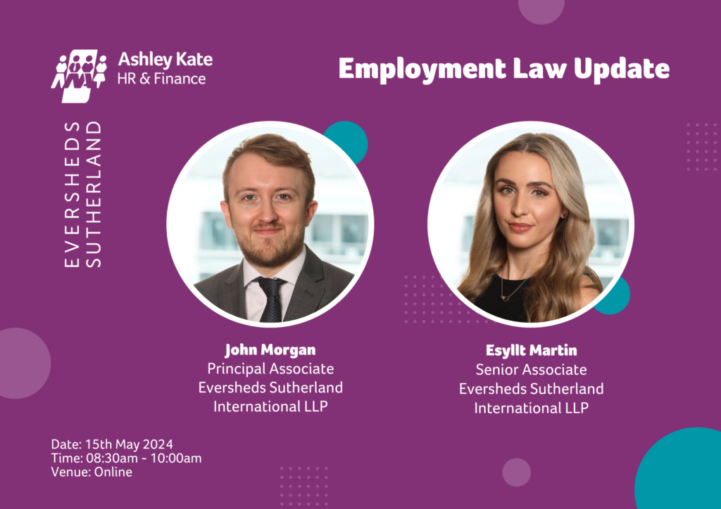 Employment Law Update - 15th May